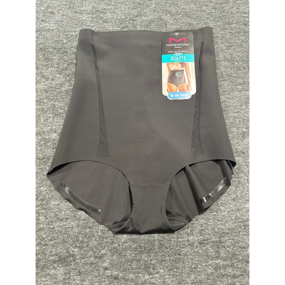 Maidenform Other - Maidenform High Waist Brief Women 2XL Black NEW Extra Firm Sculpting FLS094